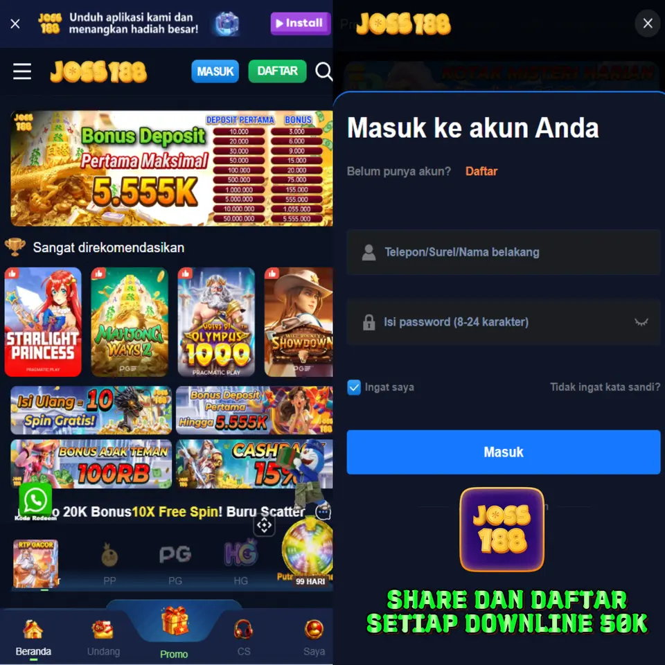 joss188 Daftar Sekarang - Unduh APK